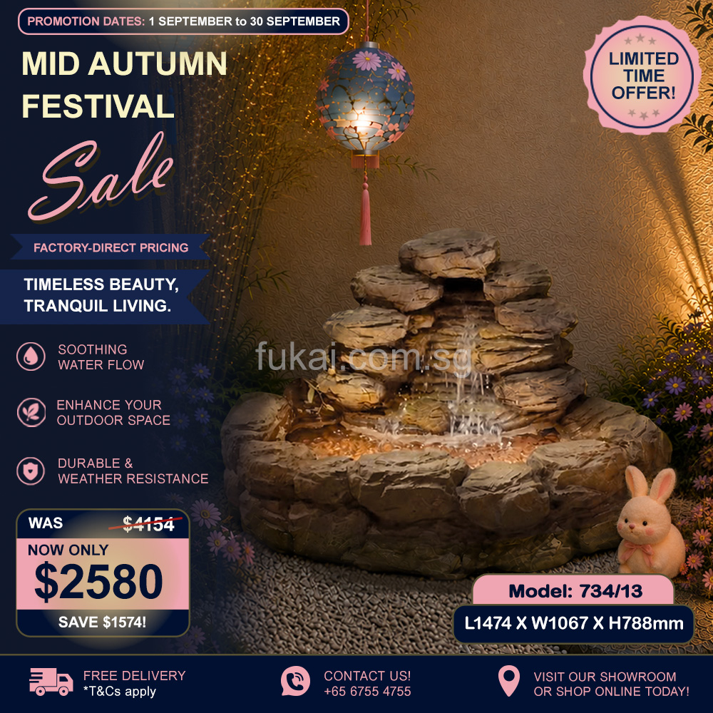 Model 734 Water Feature